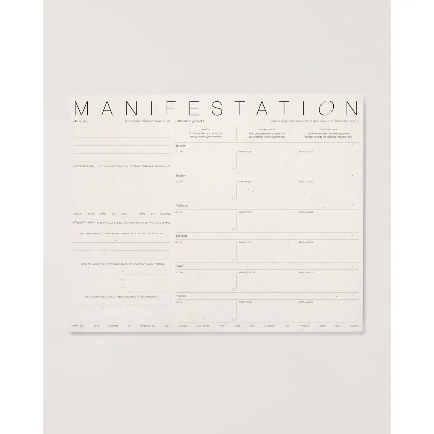 Manifestation Pad