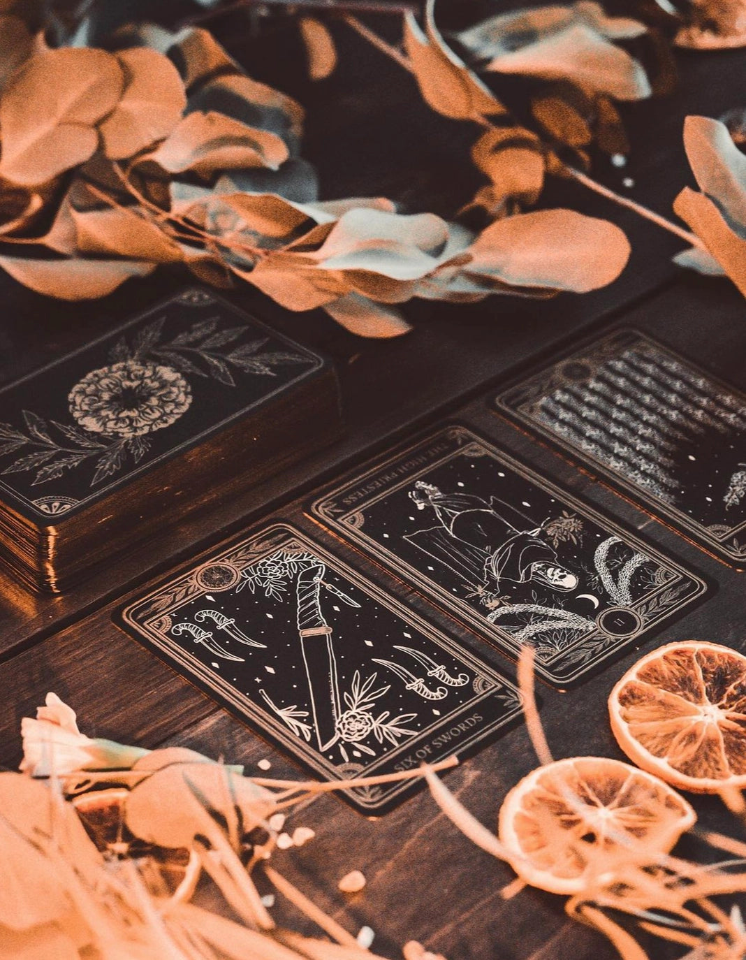 Three Card Reading - Marigold Tarot