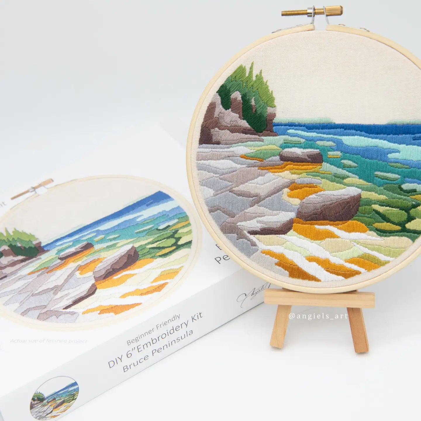 Bruce Peninsula Diy Embroidery Kit