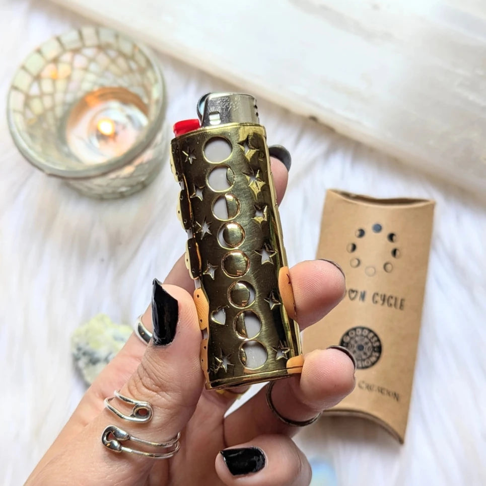 Lunar Cycle Lighter Case