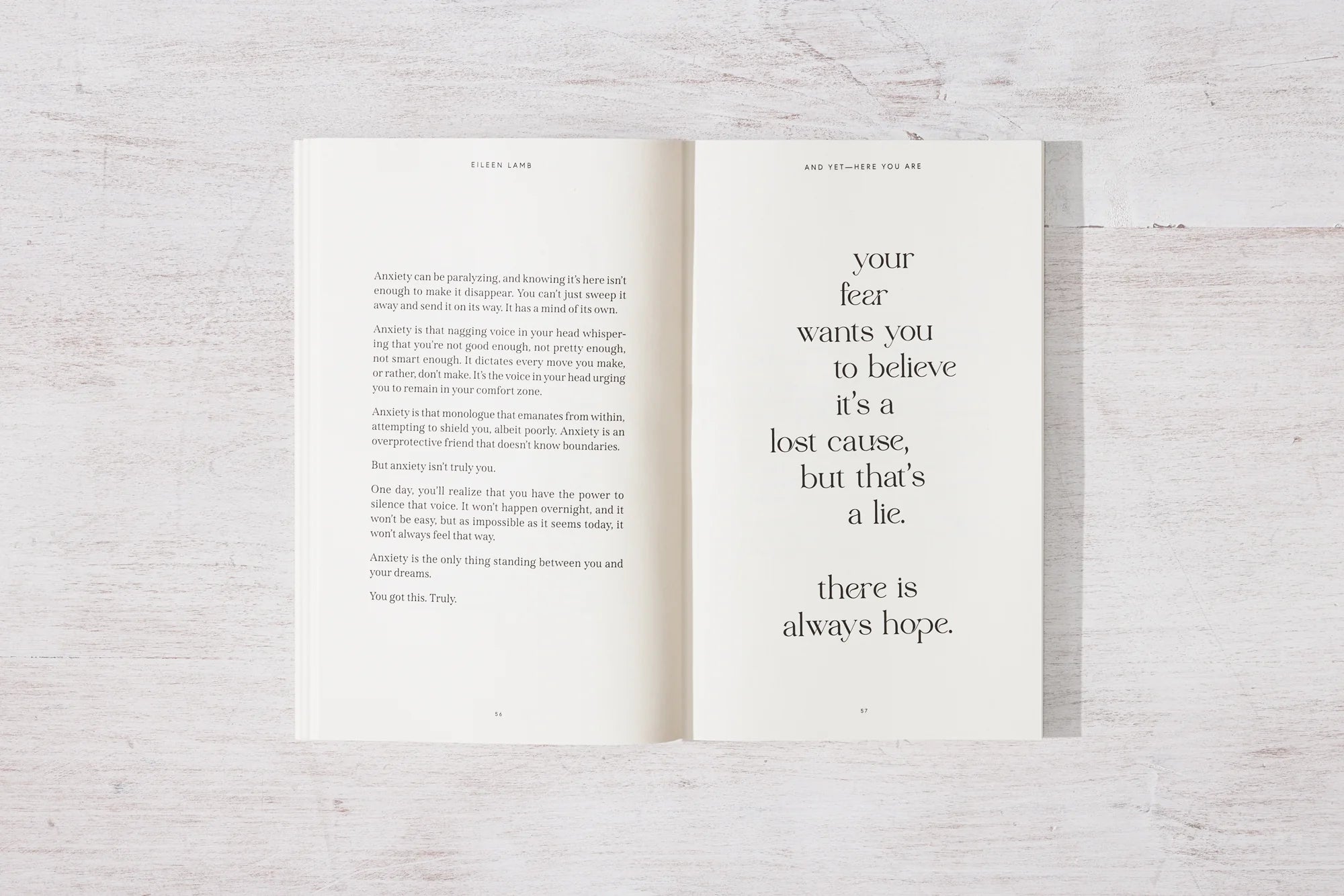 And Yet, Here You Are