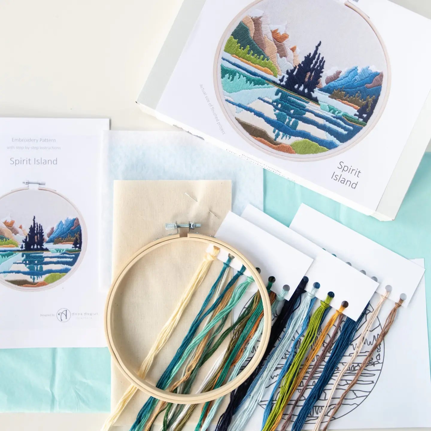 Spirit Island Diy Embroidery Kit