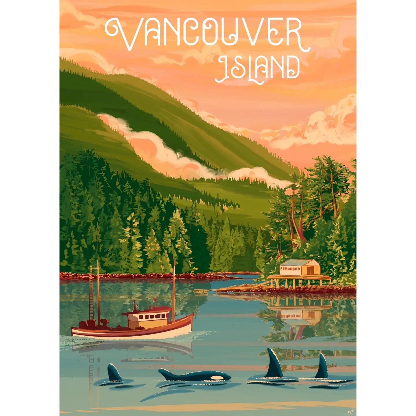 Vancouver Island 1000 Piece Puzzle