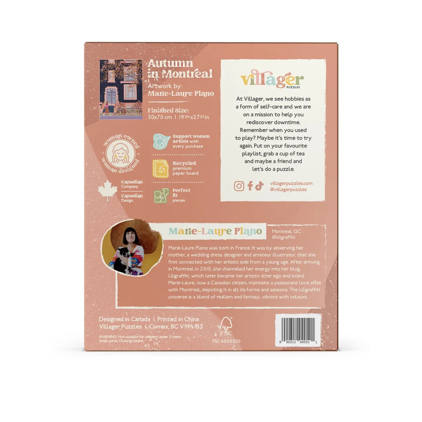 Autumn in Montreal 1000-Piece Puzzle