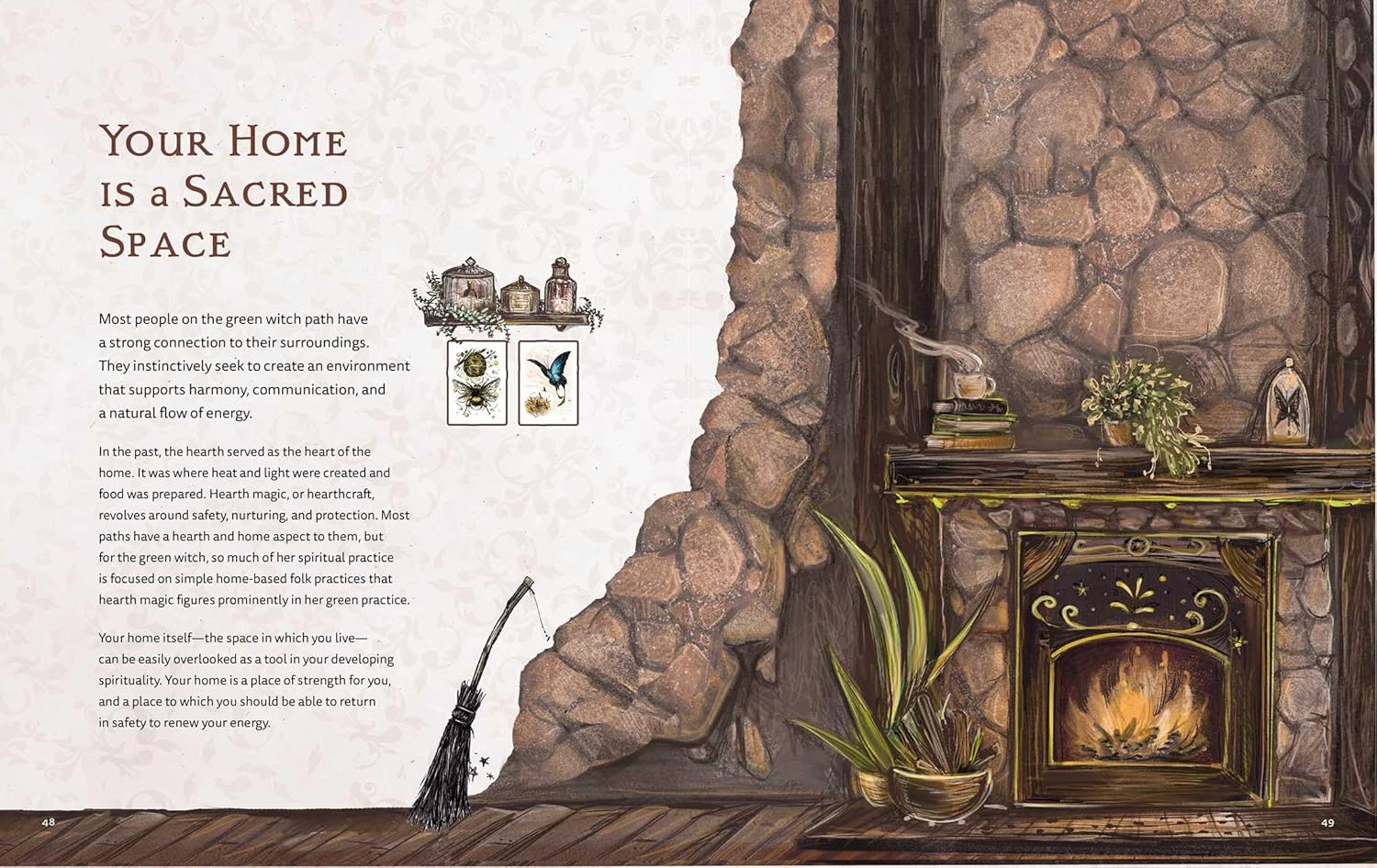 The Green Witch Illustrated