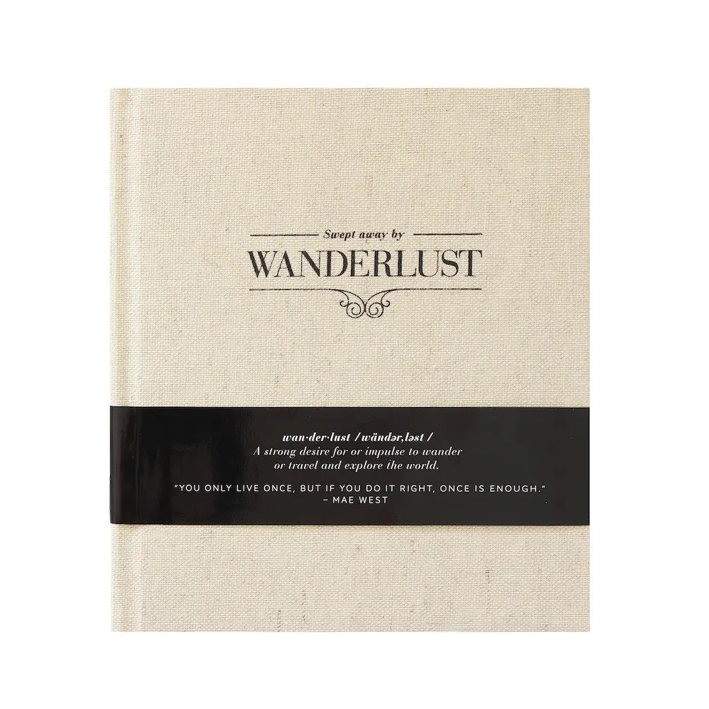 Swept Away by Wanderlust Guided Journal